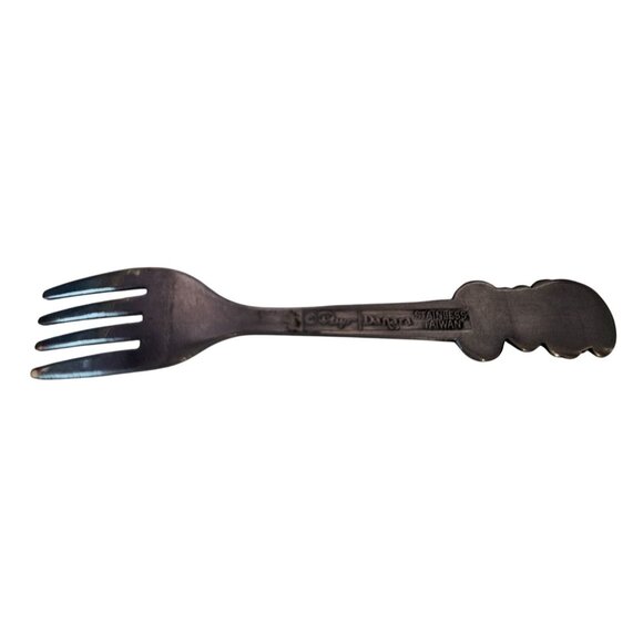 Smurf Stainless Steel Child Fork Peyo Danara Vintage Stainless Steel Taiwan - Picture 4 of 7